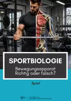 Vorschau - Arbeitsblätter - Sportbiologische Grundlagen ⎮ Bewegungsapparat Richtig oder falsch - Rätsel für Klasse 10 bis 13 - Deckblatt