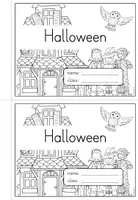 Vorschau - Arbeitsblätter - Halloween - Booklet (Englisch) - Seite 1