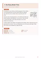 Vorschau - Arbeitsblätter - KOSTENLOSE LESEPROBE Englisch – At School mit Aufgaben & Lösungen | Klasse 3–4 - Seite 1