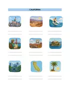 Vorschau - Arbeitsblätter - CALIFORNIA Vocabulary Matching Exercise More 3 Unit 11 - Seite 3