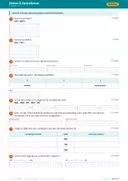 Vorschau - Stundenentwürfe - VERA 3 Mathematik – Typentest "Zahlen & Operationen" Klasse 3 | mit Lösungen - Seite 1