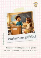 Vista previa - Hojas de trabajo - PARLEM EN PÚBLIC! Propostes d'oratòria i exposicions orals - Portada