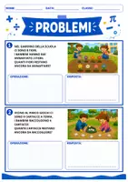 anteprima - Esercizi - Problemi illustrati classe prima a tema ambiente - Pagina 2