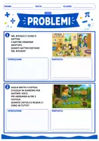 anteprima - Esercizi - Problemi illustrati classe prima a tema ambiente - Pagina 3