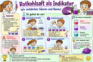 Vorschau - Arbeitsblätter - Rotkohlsaft - Herstellen und testen eines natürlichen Indikators - Seite 3