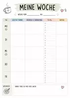 Vorschau - Lehrpläne/Lehrermaterial - Meine Woche - Lehrerplaner - Deckblatt