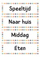 Voorbeeld - Dagritmekaarten - lager onderwijs - Pagina 3