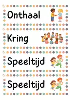 Voorbeeld - Dagritmekaarten met figuren - lager onderwijs - Pagina 2