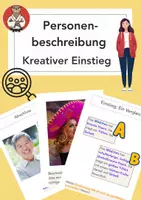 Vorschau - Arbeitsblätter - Personenbeschreibung: Unterrichtsreihe für Klasse 5/6 - Seite 1