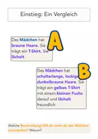Vorschau - Arbeitsblätter - Personenbeschreibung: Unterrichtsreihe für Klasse 5/6 - Seite 3