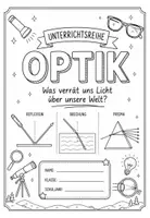 Vorschau - Arbeitsblätter - Optik - Deckblätter und Inhaltsverzeichnis - Seite 2