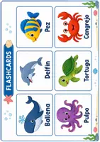 Vista previa - Juegos / Gamificación - RECURSO ANIMALES MARINOS - página 3