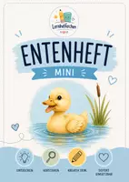 Vorschau - Arbeitsblätter - Die Tierforscher, Die Ente, Mini, Lebensraum - Deckblatt