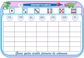 Vista previa - Juegos / Gamificación - DADOS DE PALABRAS PARA PENSAR Y ESCRIBIR - página 3