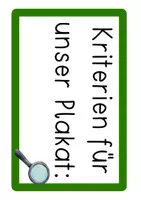 Vorschau - Arbeitsblätter - Materialpaket: Plakat erstellen (Tierplakate) - Deckblatt