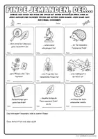 Vorschau - Arbeitsblätter - Biologie Kennenlernspiel „Finde jemanden, der…“ – Unterrichtseinstieg für die erste Biologiestunde | sofort einsetzbar - Seite 2