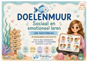 Voorbeeld - Doelenmuur Sociaal en emotioneel leren (2de kleuterklas) - Voorblad