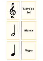 Vista previa - Juegos / Gamificación - Paquete de materiales de las notas musicales - página 1