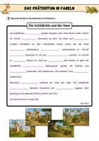 Vorschau - Arbeitsblätter - Das Präteritum in Fabeln | Deutsch Klasse 5/6 - Seite 3