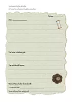 Vorschau - Arbeitsblätter - Ein Brief an mein Zukunfts-Ich - Seite 1