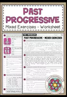 Vorschau - Spiele - PAST PROGRESSIVE - Materialpaket - Seite 1