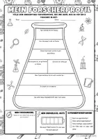 Vorschau - Arbeitsblätter - Forscherprofil Chemie – Kennenlern-Arbeitsblatt für die erste Chemiestunde | Interessen, Experimentiererfahrung & Forschungsziele - Seite 1