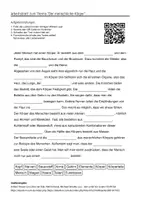 Vorschau - Arbeitsblätter - Lernposter + Arbeitsblätter zum Thema "Der menschliche Körper" + Lösung & MP3 + Mindmap + Infografiken - Seite 1