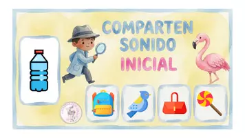 Vista previa - Hojas de trabajo - DIBUJOS QUE COMPARTEN SONIDO INICIAL - página 2