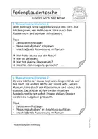 Vorschau - Arbeitsblätter - Ferienplaudertasche Auswertung nach den Ferien - Seite 2