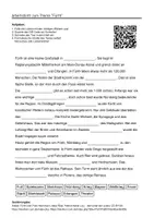 Vorschau - Arbeitsblätter - Arbeitsblätter zum Thema "Fürth" + Lösung & MP3 - Deckblatt