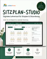 Vorschau - Lehrpläne/Lehrermaterial - Sitzplan Generator: Sitzplan & Sitzordnung in Minuten automatisch erstellen – digitales Lehrertool mit Schülerwünschen, Wunschzettel & Drag-and-drop | Sitzplaner mit Reihen, Gruppentische, U-Form, freier Raumplan - Deckblatt
