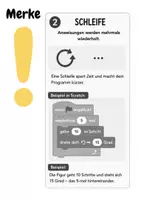 Vorschau - Arbeitsblätter - Grundbausteine Algorithmus: Sequenz, Schleife, Bedingung - Seite 3