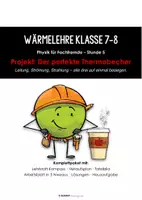 Vorschau - Stundenentwürfe - Wärmelehre 7/8 (5): Projekt Thermobecher - Seite 1