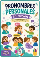 Vista previa - Hojas de trabajo - Pronombres personales en accion - Portada
