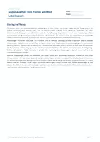Vorschau - Arbeitsblätter - Arbeitsblatt Biologie Klasse 7 - Angepasstheit von Tieren an ihren Lebensraum - Deckblatt