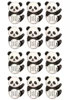 Vorschau - Bildkarten - Gruß zum Schuljahresbeginn - Set1 🐨🦉🐼 - Seite 3