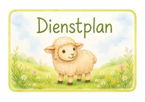 Vorschau - Bildkarten - Schafklasse - Klassendienste - Schilder & Dienstkärtchen - Seite 2