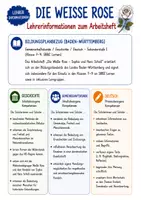 Vorschau - Arbeitsblätter - Geschwister Scholl- Die Weiße Rose - Seite 2
