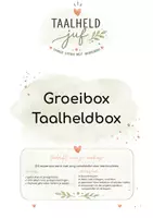 Voorbeeld - Groeibox ( leitner-systeem) - Voorblad