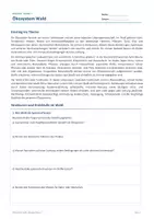 Vorschau - Arbeitsblätter - Materialpaket - Biologie Klasse 7 - Arbeitsblätter - Seite 1