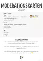 Vorschau - Aufgabenkarten - Englisch-Moderationskarten - Seite 1