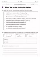 Vorschau - Arbeitsblätter - Basisscreening Abschnitte und Schlüsselwörter Klasse 5–6 - Seite 3