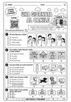 anteprima - Esercizi - ITALIANO L2 - ASCOLTO E COMPRENSIONE - UNA GIORNATA AL CANILE - Pagina 1