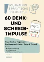 Vorschau - Lehrpläne/Lehrermaterial - 60 Denkimpulse: Natur & Technik - Deckblatt