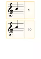 Vista previa - Juegos / Gamificación - Nombre de las notas en clave de SOL - página 3