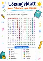 Vorschau - Arbeitsblätter - Orakel zum Schulstart - Seite 1