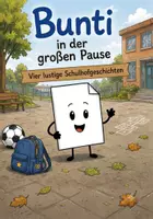 Vorschau - Poster - Bunti in der großen Pause - Comic - Bunte Blätter - Deckblatt