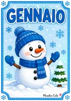 anteprima - Materiale di supporto/inclusione - I MESI DELL'ANNO CARTELLONE CLASSE 1^ - Pagina 1