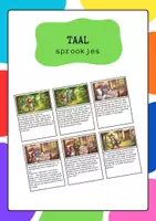 Voorbeeld - Taal / tekstbegrip - Sprookjes op volgorde - Voorblad