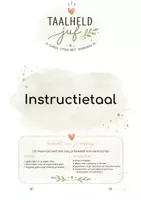 Voorbeeld - Instructietaal pictogrammen - Voorblad